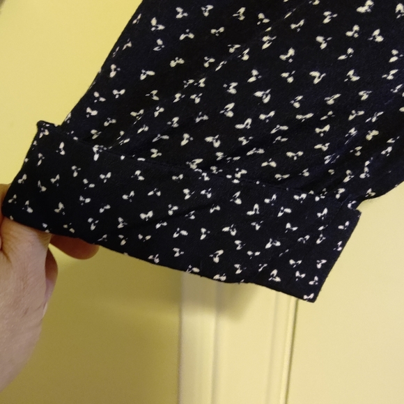 Ladies, Navy Blue Classic Dress, Mirrors II in 14 - Picture 6 of 10